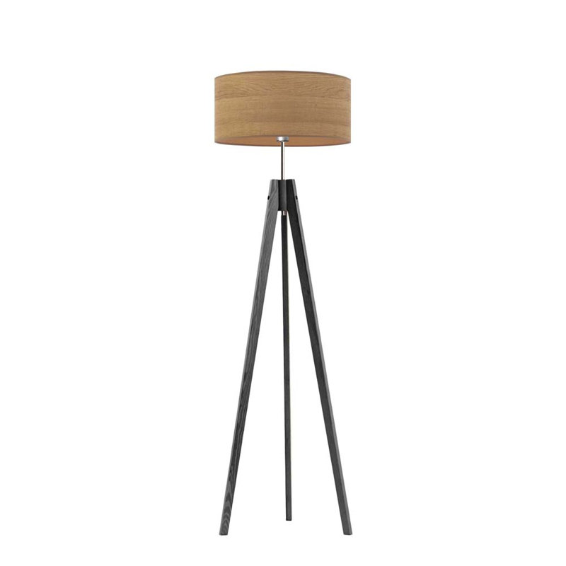 Arbutis 138cm Tripod Floor Lamp, Black, Bronze
