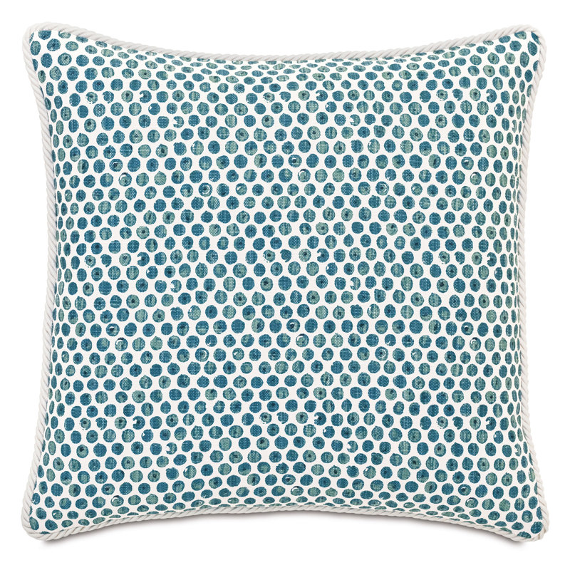 Kona Pillow Cover & Insert, Square 20", Knuffle Peacock