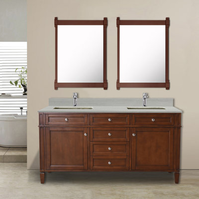 Ensemble de meuble-lavabo double 61 po Freeland