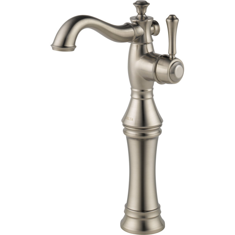Cassidy Single Hole Bathroom Faucet, Brilliance Stainless