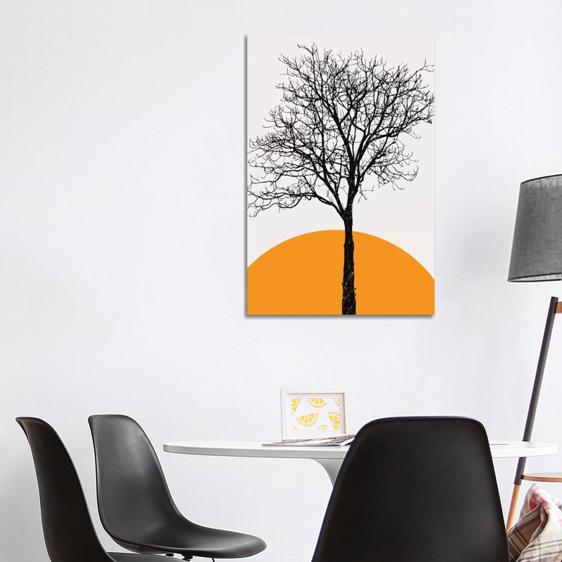 The Birch by Kubistika - Wrapped Canvas Print, 101.6 cm H x 66.04 cm W x 1.91 cm D