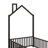 Metal House Platform Bed With Guardrail-1749464083-1749464080
