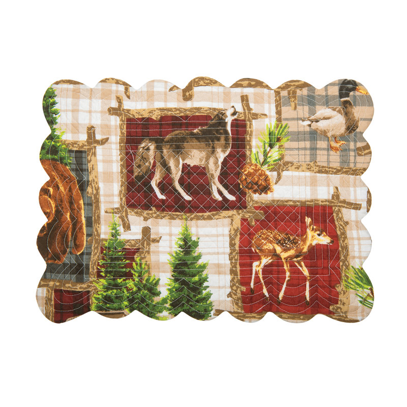 Aleita Cotton Animals/Nature Rectangle Placemat