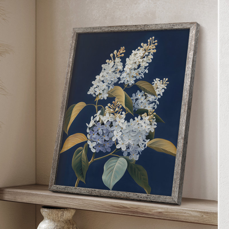 «FLORAL Series CLxxi», reproduction encadrée - bois massif, H 30 po x l 24 po