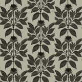 Wayward Petal - Driftwood Taupe Floral Wallpaper