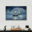 «Twilight Oceans Print» - art mural côtier coucher de soleil océan - soirée mer paysage affiche sur toile - œuvre d'art Moody Nature - voyage plage décor - suspension murale bord de mer paisible-145722861-145722856