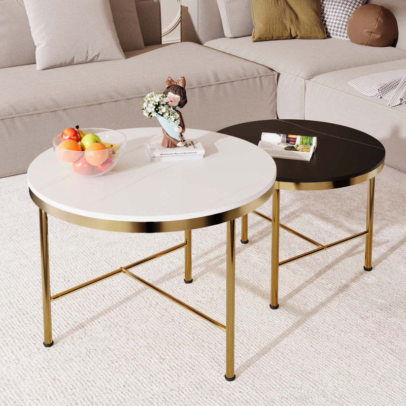 Round Nesting Coffee Table