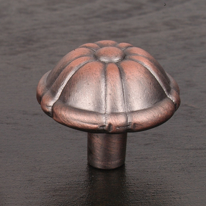 CK Series Knob, Large, Distressed Copper