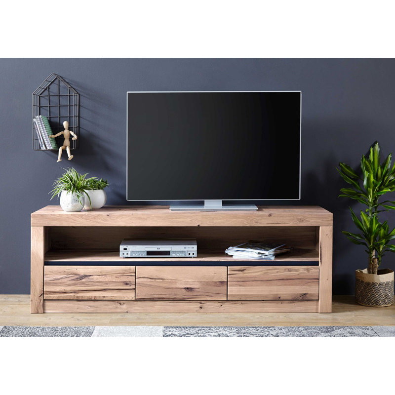Montreux Unfinished TV Stand for TVs up to 70, Bianco