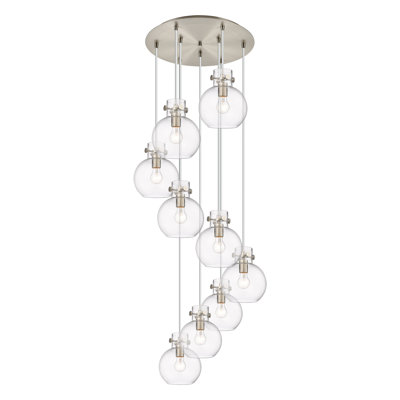 Luminaire suspendu 9 lumières Amrith
