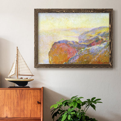 At At Val, reproduction d'art encadrée sur toile par Claude Monet