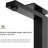 Matte Black Vessel Sink Faucet, Tall Single Handle Bathroom Faucet Single Hole Bowl Sink Faucet Lavatory Vanity Faucet With Pop Up Drain Assembly, BF307-MB-T