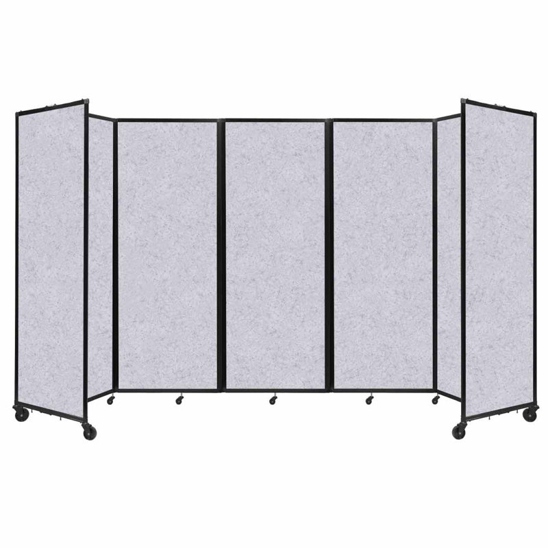 Cloison murale en polycarbonate 360, H 90 po x l 168 po x P 1 po, Galet