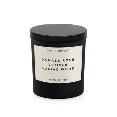 Bougie 8 oz inspirée par Le Labo Rose 31® et Fairmont Hotel® - Rose damassé | Vétiver | Guaiac