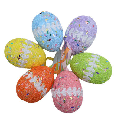 Easter Eggs Easter Lace Egg Festive Home Decoration Pendant Courtyard Tabletop Home Decoration