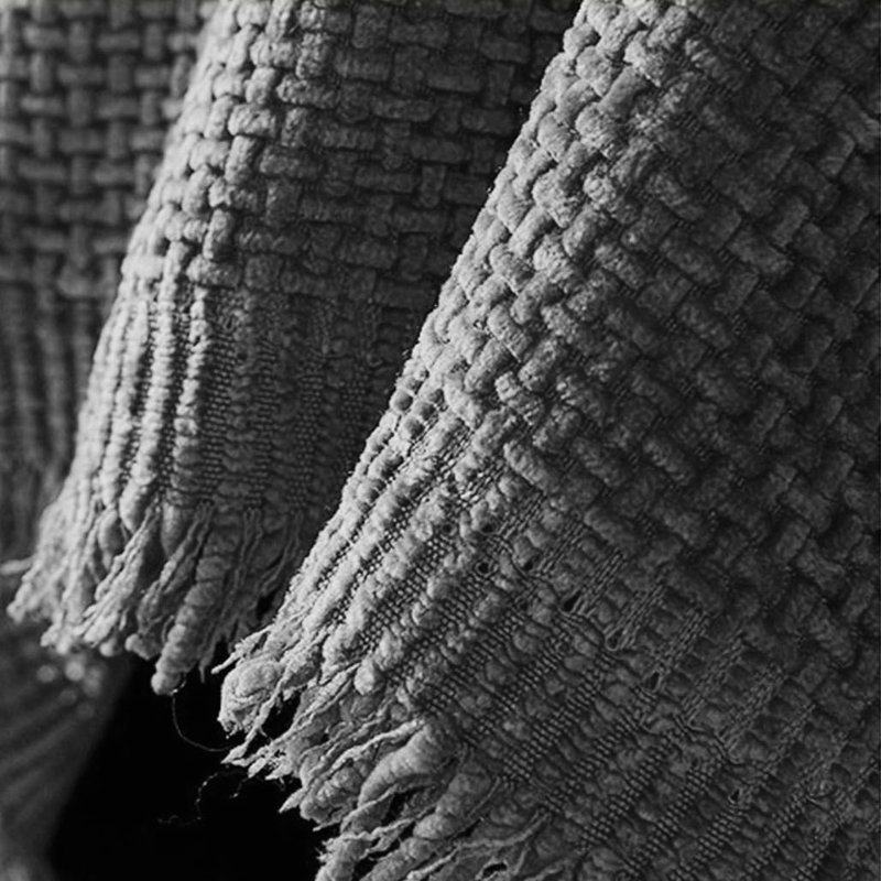 Chenille Box Cushion Sofa Slipcover