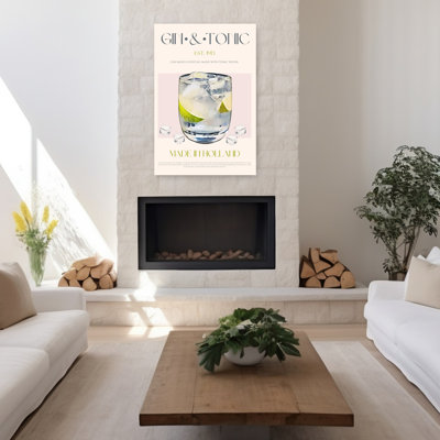 Classic Gin And Tonic Classic Summer Wall Art