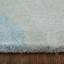 Kawai Hand Tufted Wool/Viscose Abstract Area Rug in Green/Blue/Light Pink-818462867