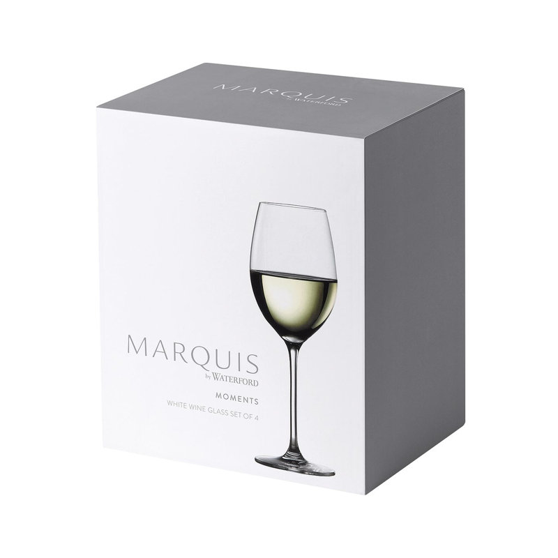 Marquis by Waterford Moments Crystal 12.8 oz. White Wine Glass