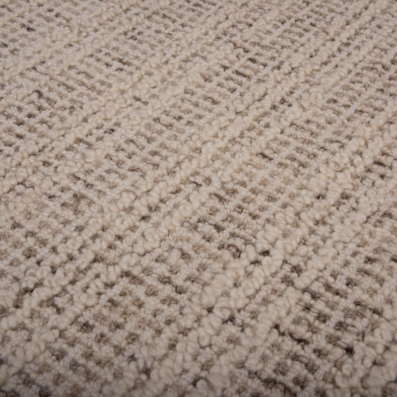 Tapis 100% laine touffeté à la main, Rectangle 8 pi 9 po x 11 pi 9 po