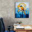 Toile épique «Blue and Yellow Bird» par Momart, 26 po x 30 po-2146730972