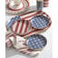 Assiettes décoratives Oneida Vintage Americana - ensemble de 4