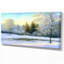 « belle scène winter forest », reproduction sur toile tendue-29504007