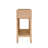 Two Drawer Console with Decorative Back Rattan-114196494