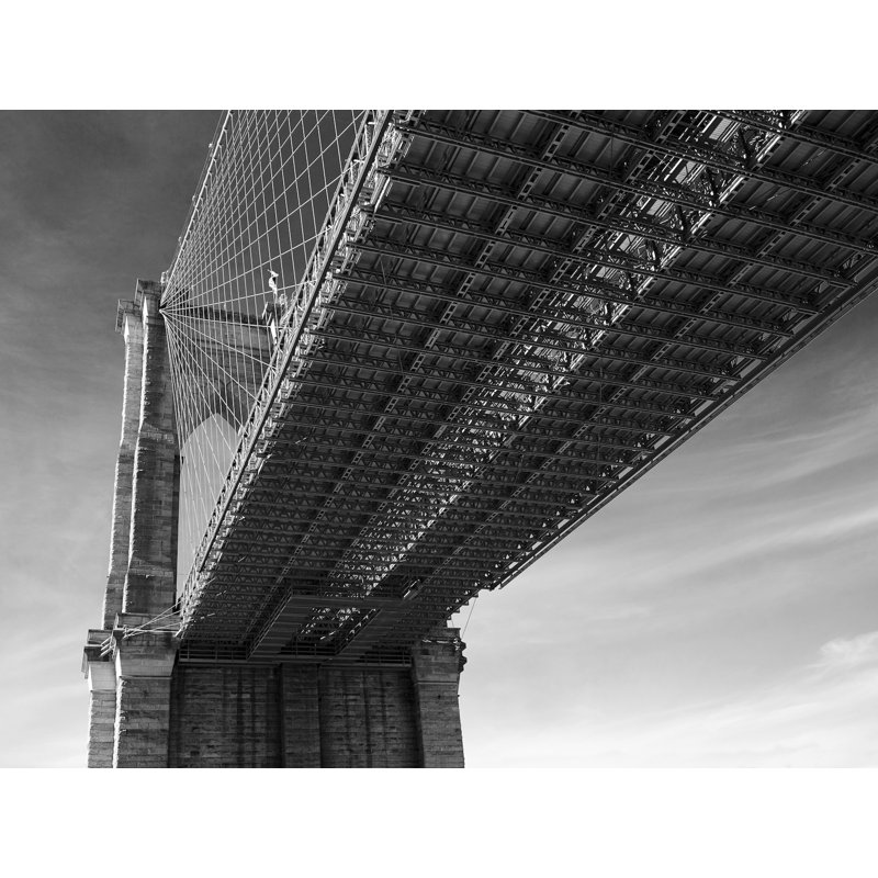 Under Brooklyn Print by Patrick Hamilton, 17.25" H x 21.25" W x 0.875" D