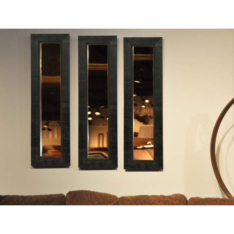 Miroir décoratif moderne et contemporain Trujillo, H 20,5 po x l 8,5 po