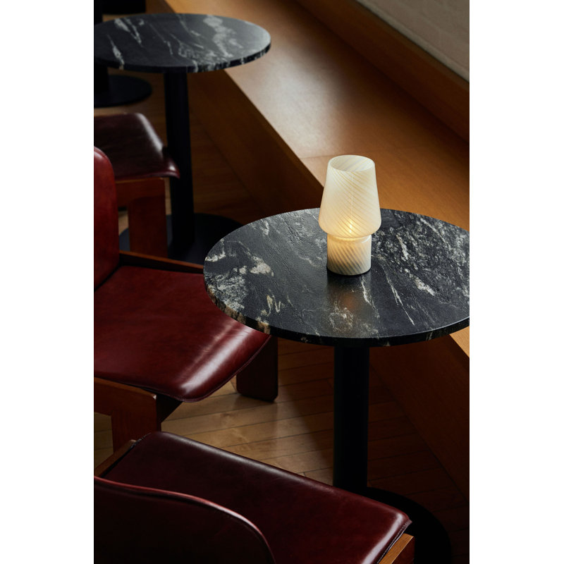 Portable Glass Mushroom Lamp, Butter