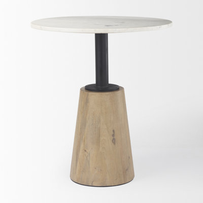 Round Metal Base Dining Table