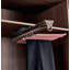 Top-Mounted Trouser Rack — Gray