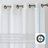 Carmille Semi-Sheer Grommet Curtain Panels-197793404-202027004