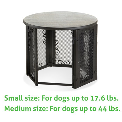 Medium Accent Table Pet Crate