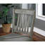 Transitional Style 2Pc Counter Height Chair Fabric Upholstered Seat Wire Brushed Slat Back