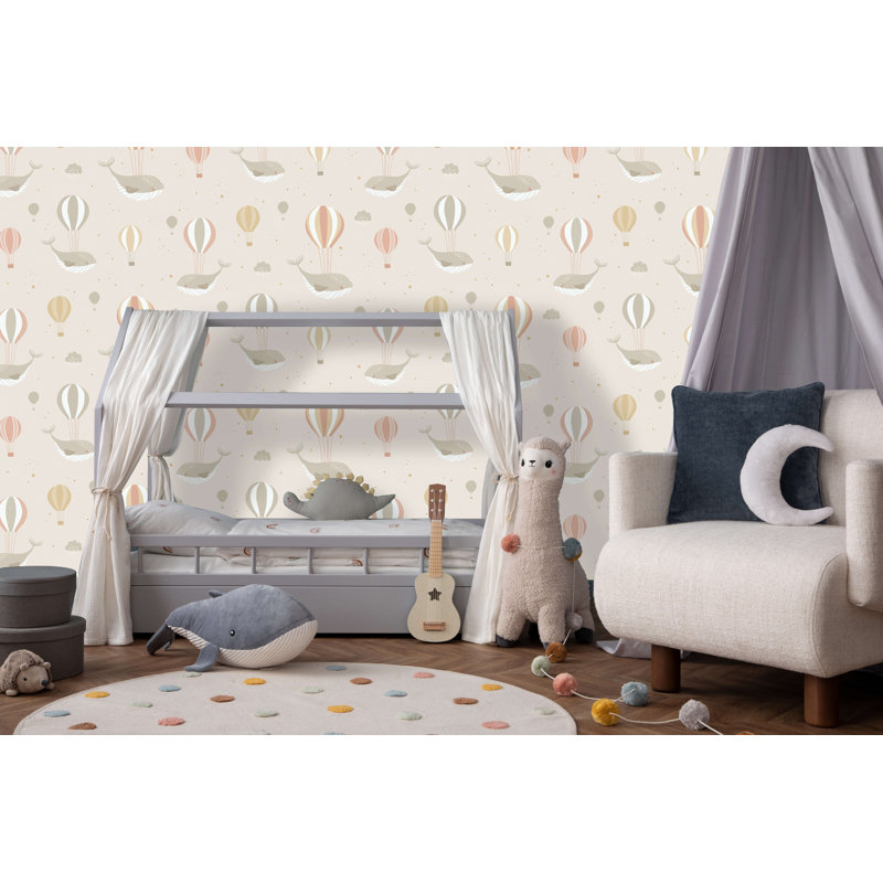 Celestial Sea Wallpaper, Beige