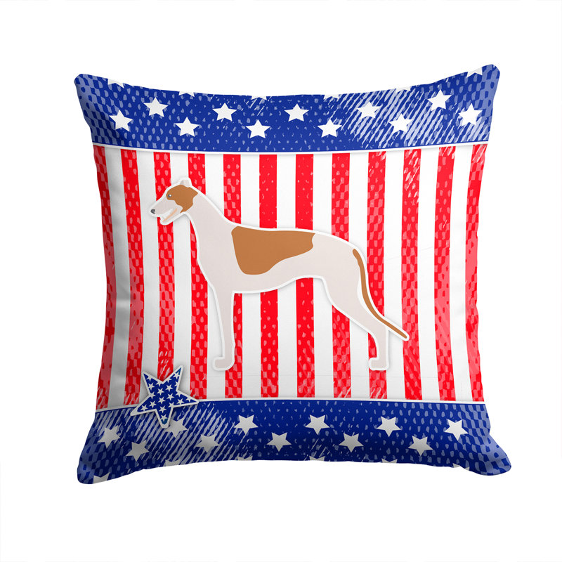 Coussin intérieur/extérieur Patriotic, H 14 po x l 14 po x P 3 po