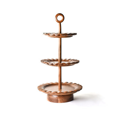 Fundamental Wood 3-Tiered Stand