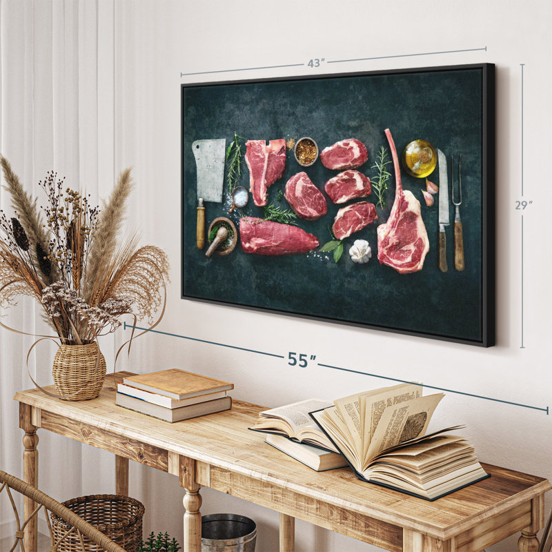 "Impression sur toile", H 29 po x l 43 po