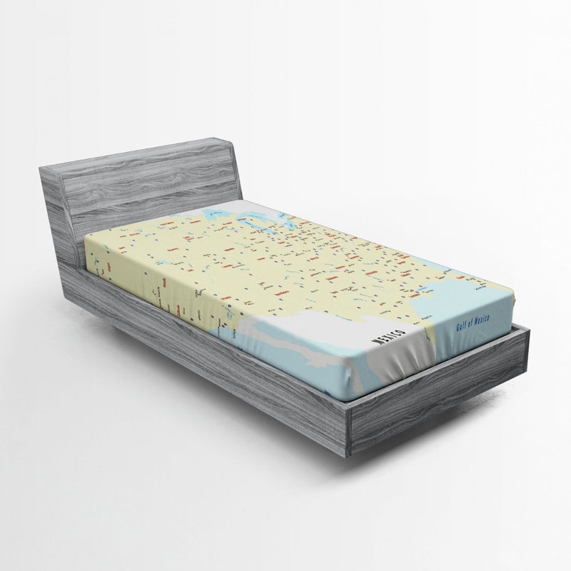 Microfiber Fitted Sheet, Twin Fitted Sheet