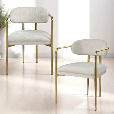 Fauteuil en chenille (ensemble de 2)