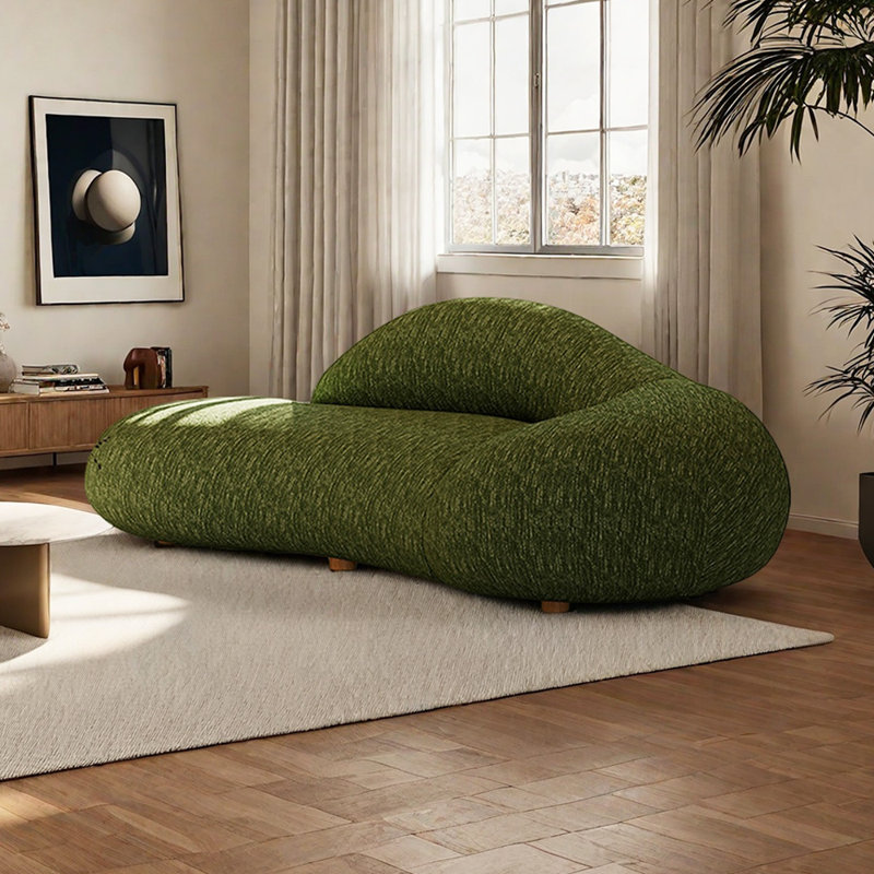 Méridiennes d'intérieur Leisure Arc Creativité, Orienté à droite, Vert