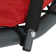 Steel Outdoor Floating Chaise Lounge Chair with Canopy with Stand