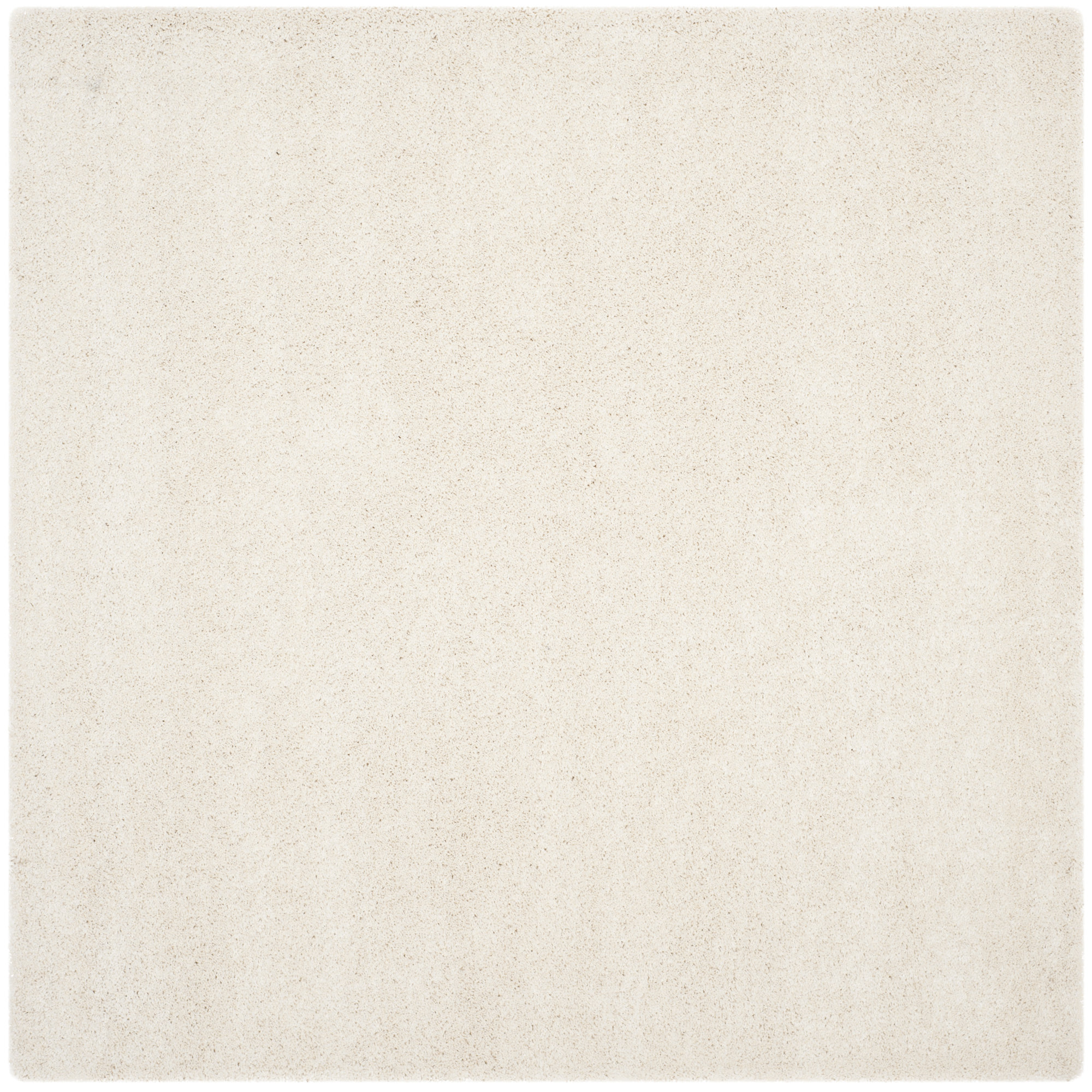 100% Polypropylene Ivory Rug, Square 10'