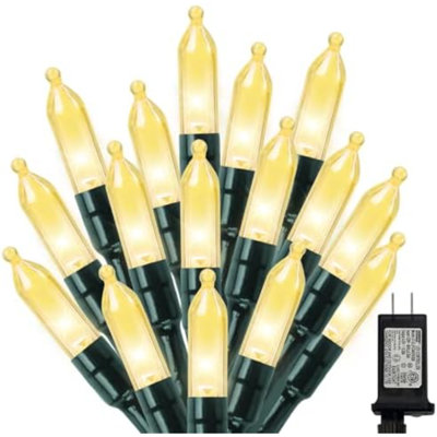 Pastel Easter Lights String, Multicolor Christmas Mini Light, 32.5FT 100 LED with 16 Light Modes Green Wire, Fairy Lights Plug in for Outdoor Xmas Trees Garland Wreath Holiday Decorations