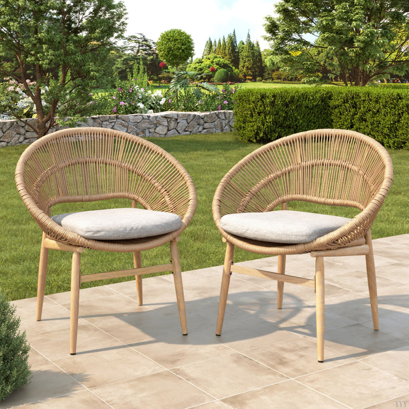 Chaise de salle à manger Cyril, Naturel