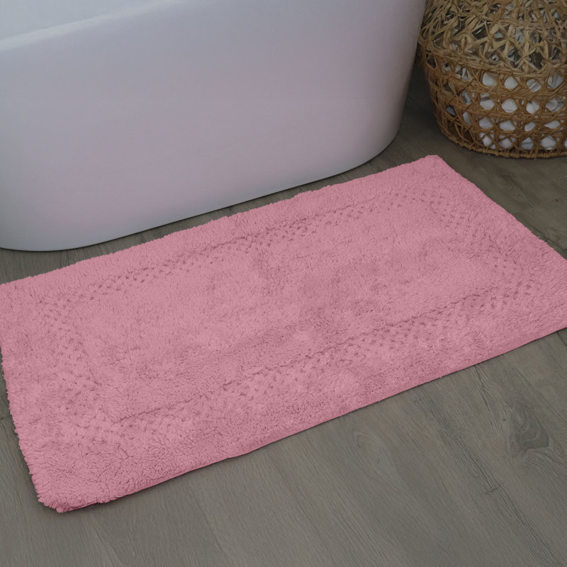 Antigona Soft Bath Rug, 24" W x 40" L, Pink