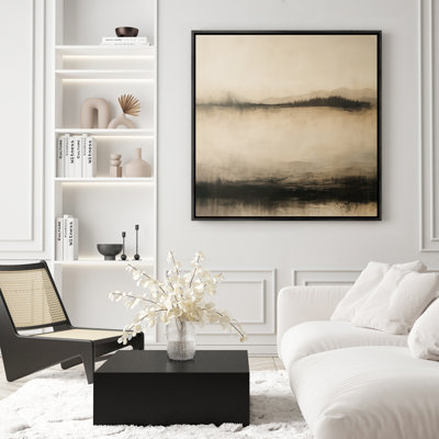 Art mural encadré abstrait rétro antique classique pour chambre à coucher