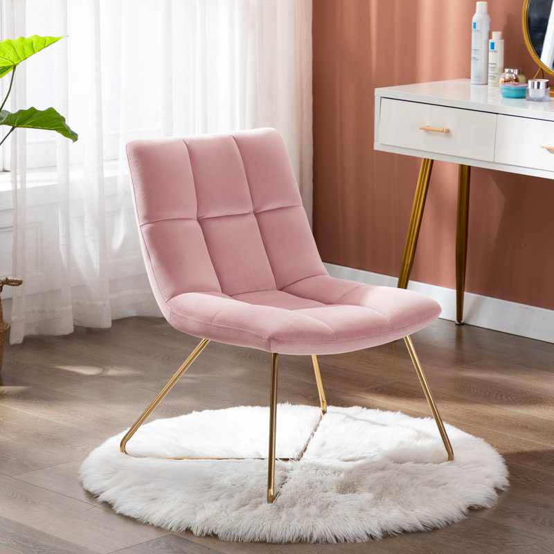 Scheidt Armchair, Salmon Pink